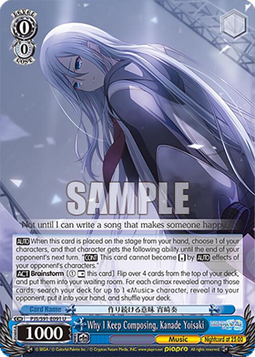 Why I Keep Composing, Kanade Yoisaki