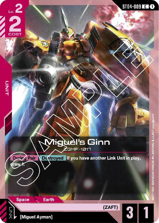 Miguel's Ginn
