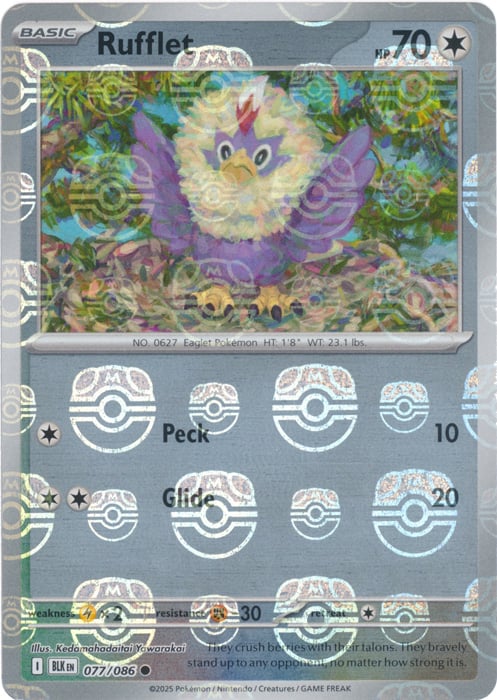 Rufflet (Master Ball Pattern)