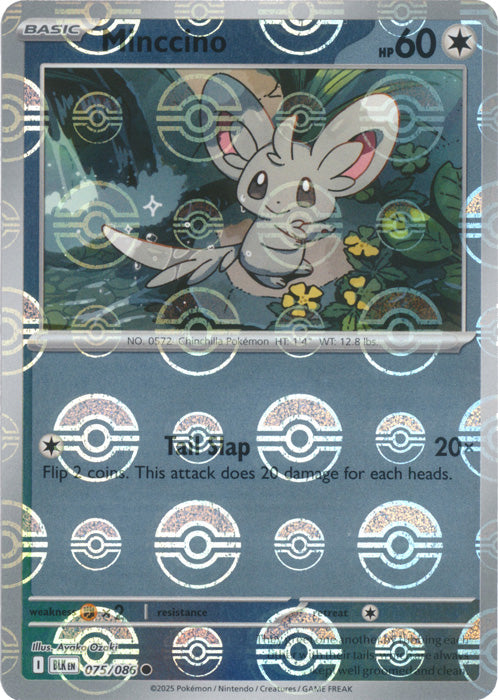Minccino (Poke Ball Pattern)