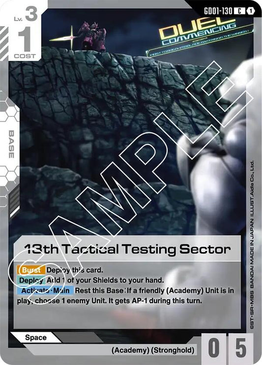 13th Tactical Testing Sector