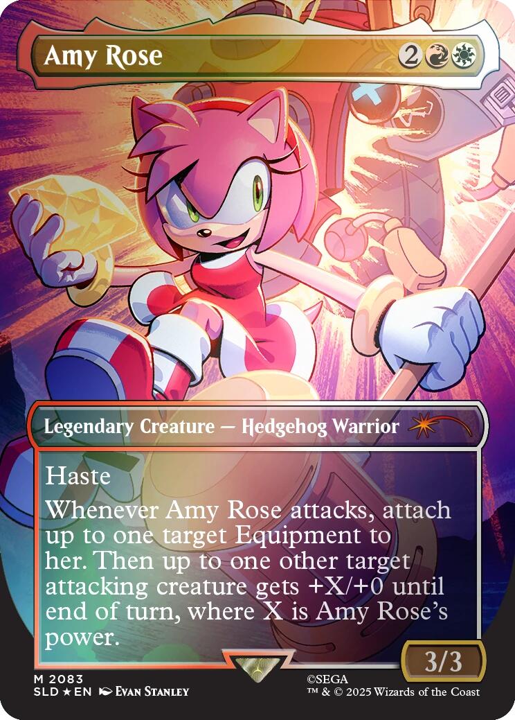 Amy Rose (Rainbow Foil)