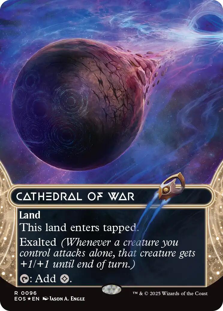 Cathedral of War (0096) (Borderless) (Galaxy Foil)
