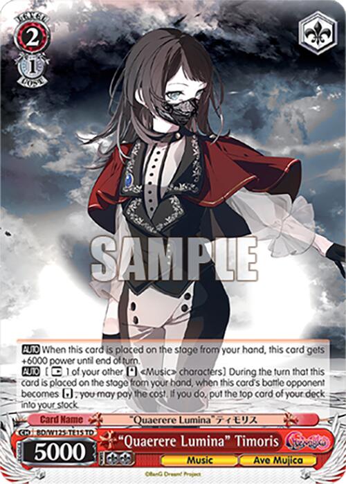 "Quaerere Lumina" Timoris