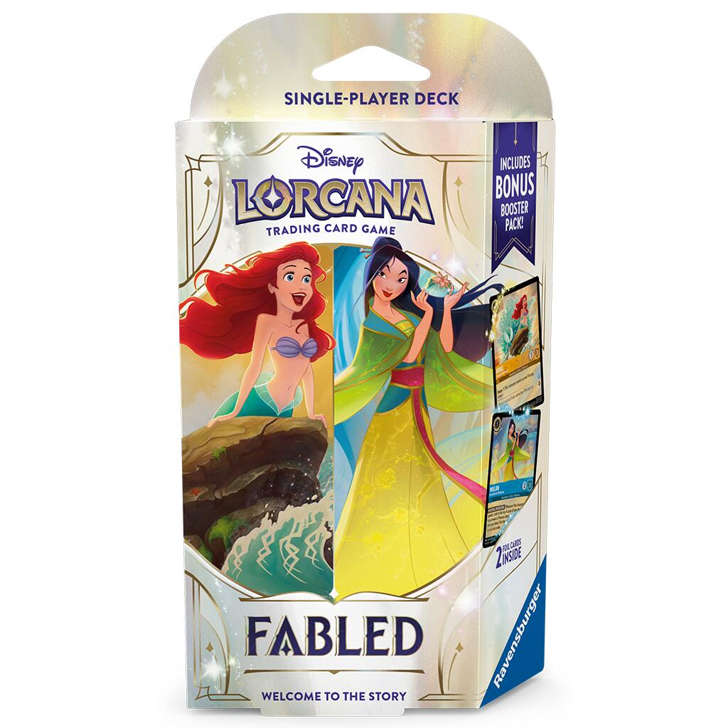 Disney Lorcana: Fabled Starter Deck (Amber & Sapphire)