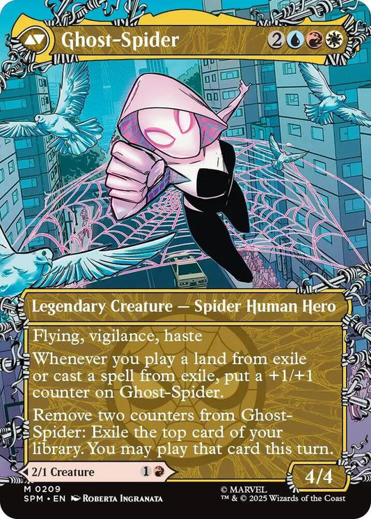 Gwen Stacy (0209) (Borderless) (Back)