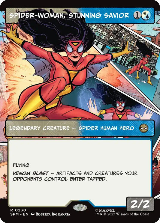 Spider-Woman, Stunning Savior (Borderless)