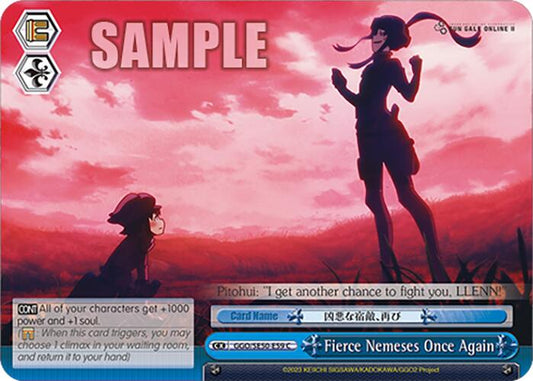 Fierce Nemeses Once Again