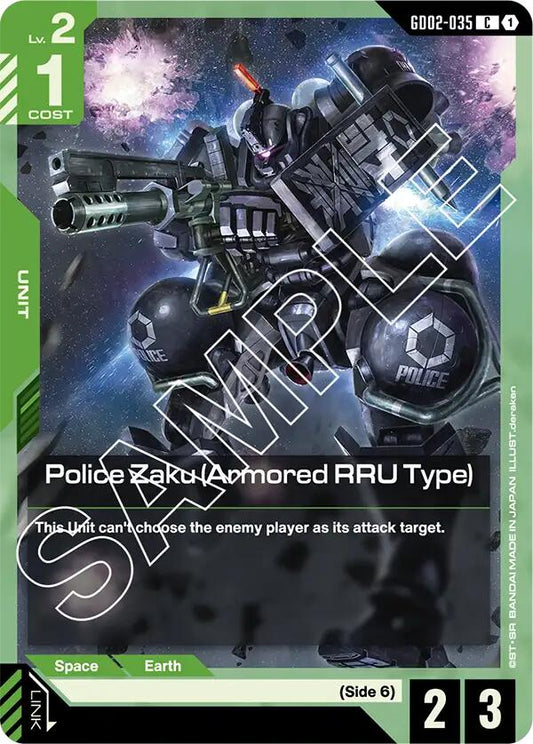 Police Zaku (Armored RRU Type)