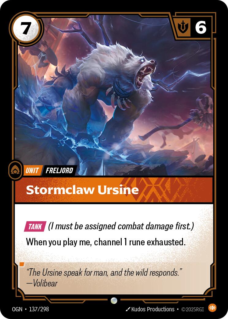 Stormclaw Ursine