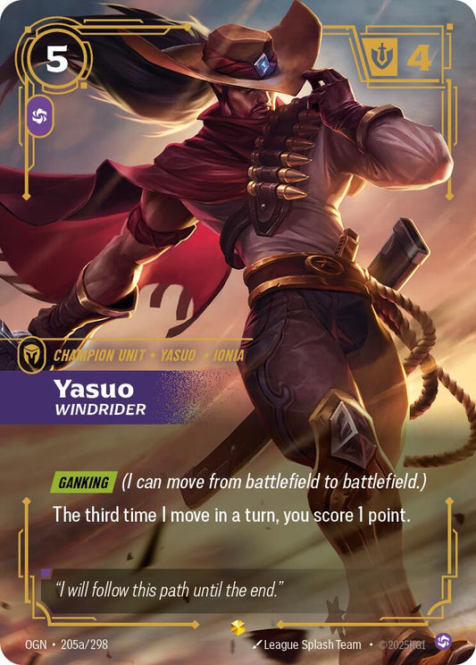 Yasuo - Windrider (Alternate Art)