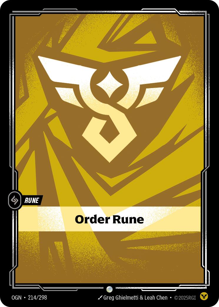 Order Rune