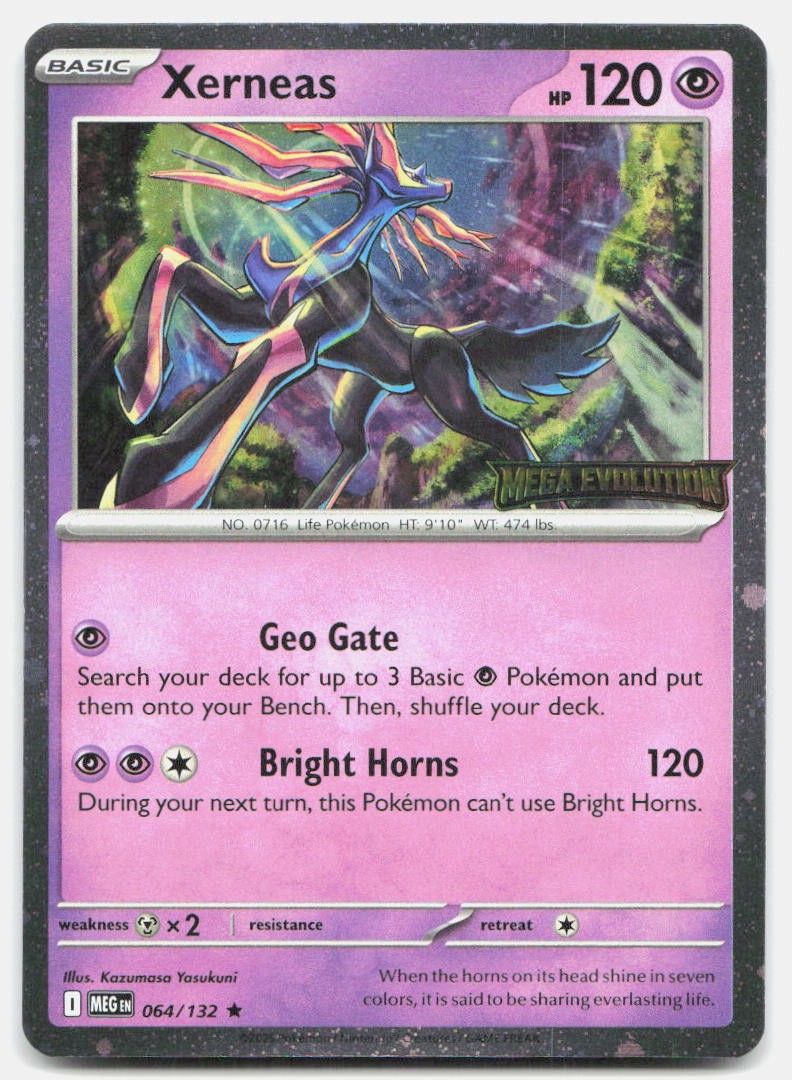 Xerneas (Mega Evolution Stamped)