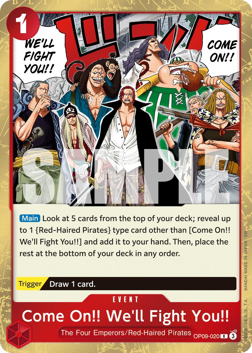 Come On!! We'll Fight You!! (Reprint)