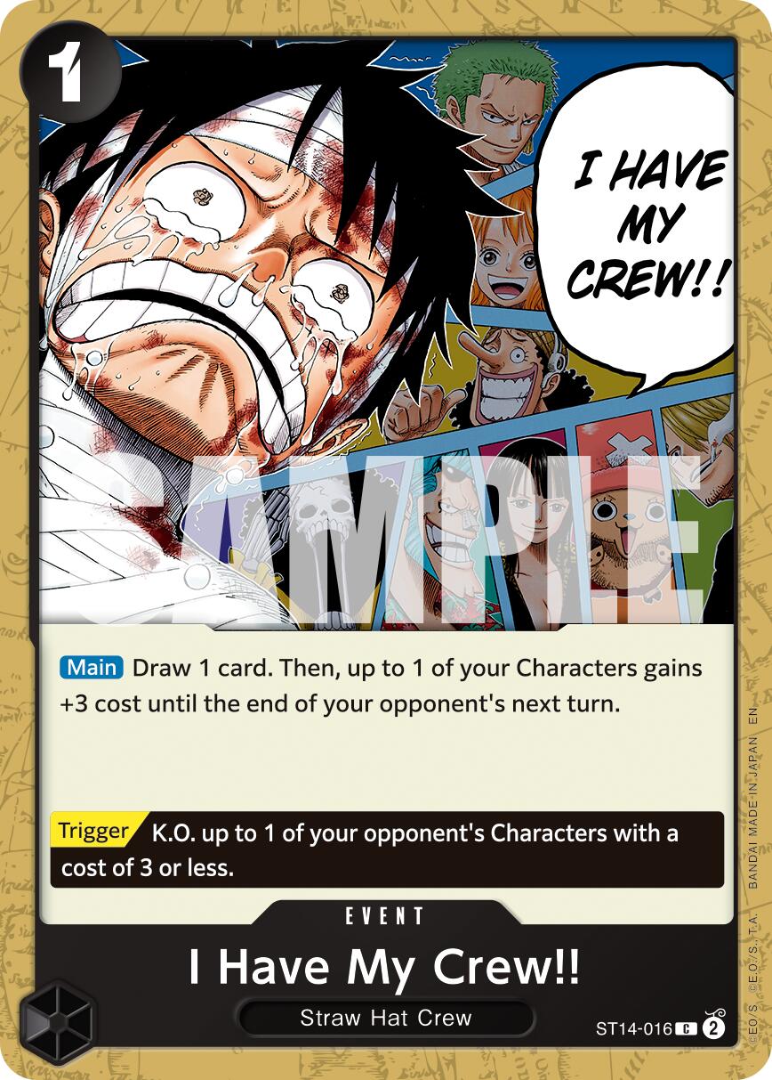 I Have My Crew!! (Reprint)