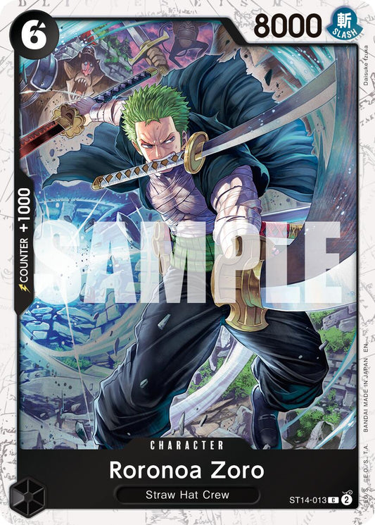 Roronoa Zoro - ST14-013 (Pirate Foil)