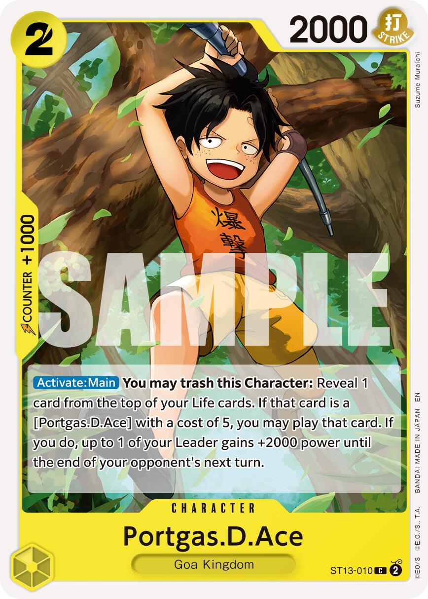 Portgas.D.Ace - ST13-010 (Reprint)