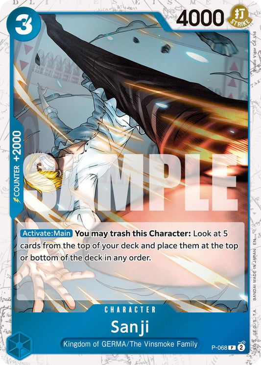 Sanji - P-068 (Pirate Foil)