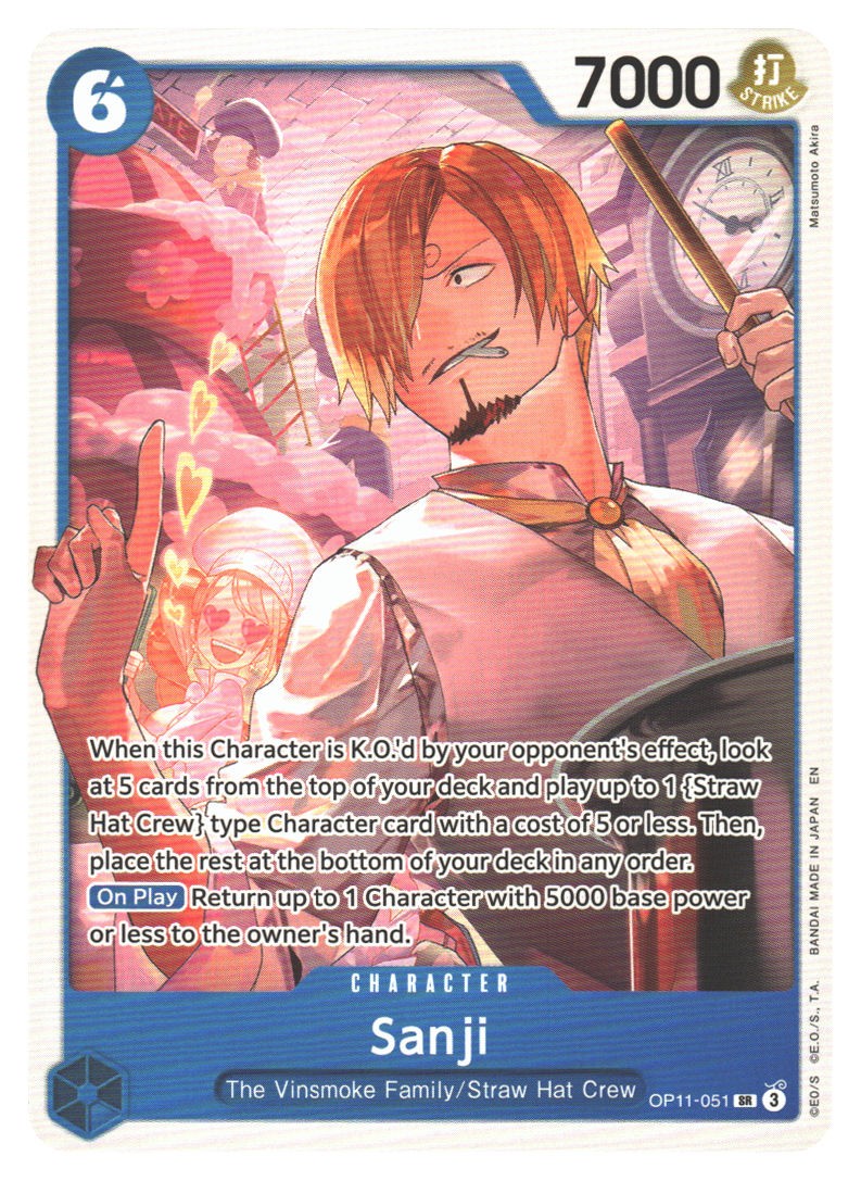 Sanji - OP11-051 (Nami Deck)