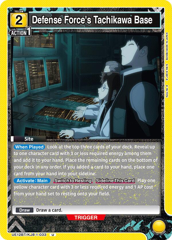 Defense Force's Tachikawa Base