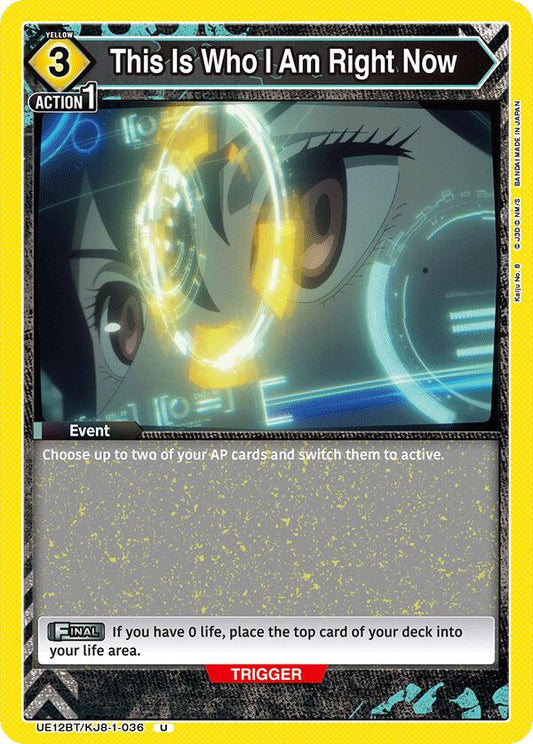 This Is Who I Am Right Now