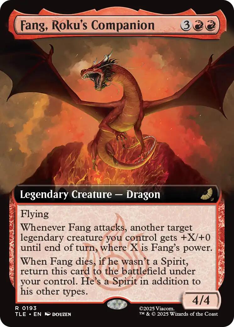 Fang, Roku's Companion (Extended Art)