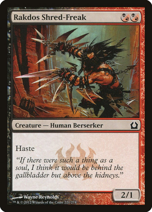 Rakdos Shred-Freak [RTR - 221]