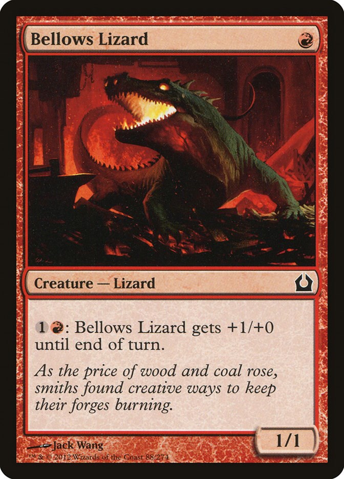 Bellows Lizard [RTR - 88]