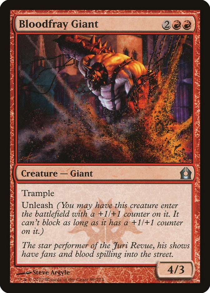 Bloodfray Giant [RTR - 89]