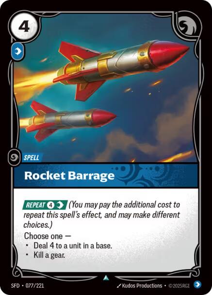 Rocket Barrage