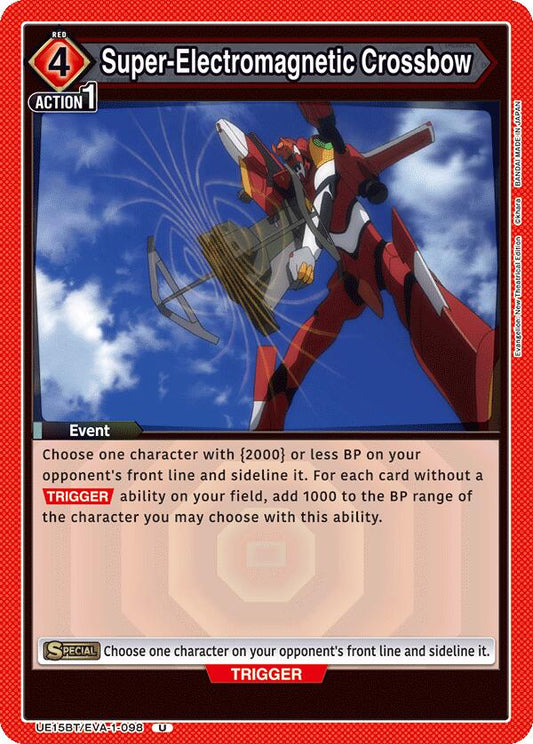 Super-Electromagnetic Crossbow