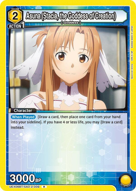 Asuna (Stacia, the Goddess of Creation)