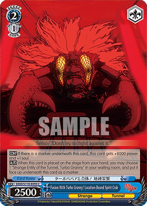 Fusion With Turbo Granny! Location-Bound Spirit Crab