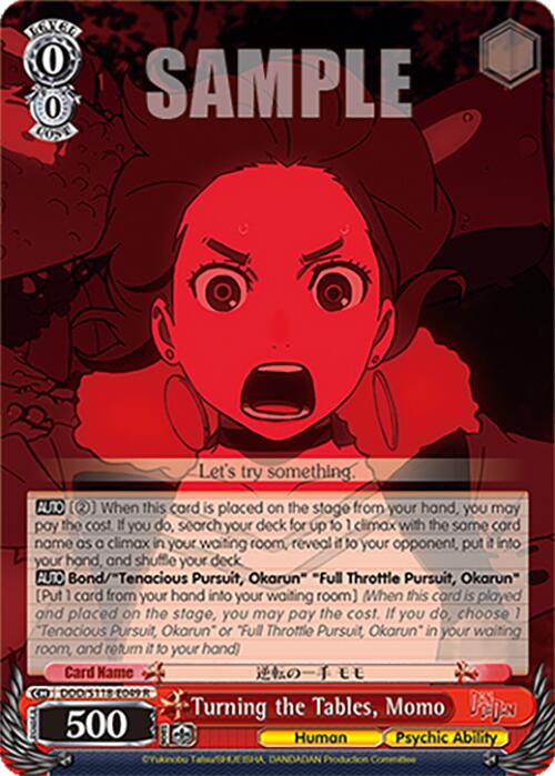 Turning the Tables, Momo