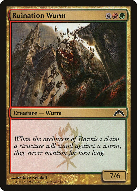 Ruination Wurm [GTC - 192]