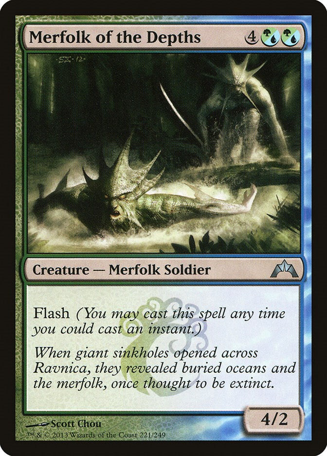 Merfolk of the Depths [GTC - 221]