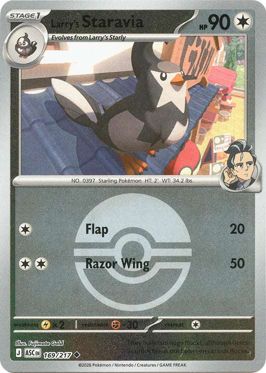 Larry's Staravia (Poke Ball)