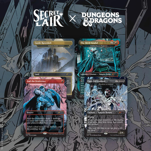 Secret Lair Drop: Secret Lair x Dungeons & Dragons: Strahd’s Descent - Non-Foil Edition