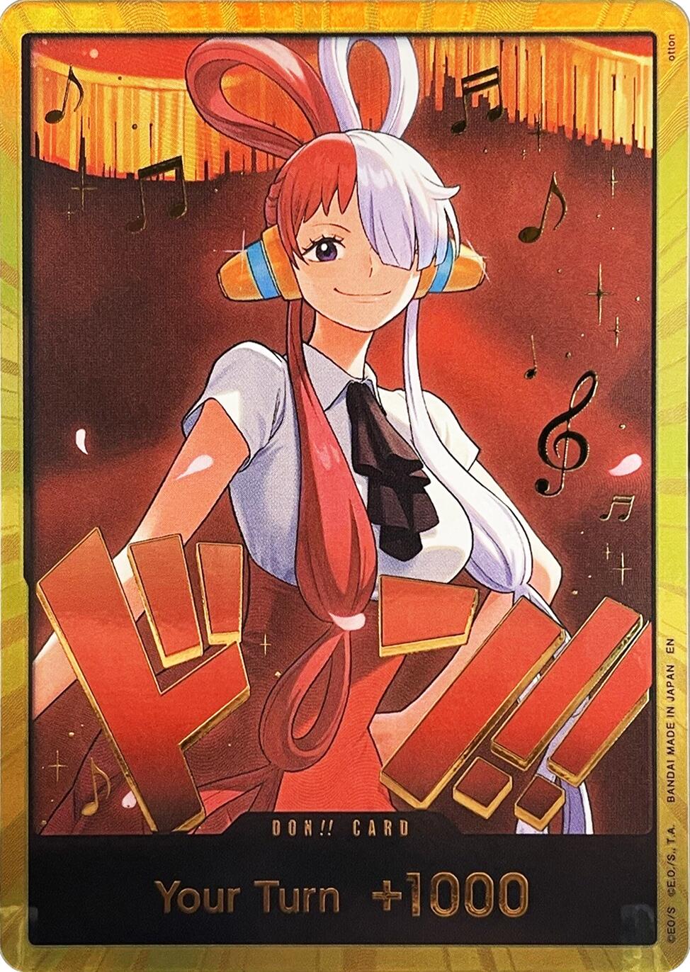 DON!! Card (Uta) (Gold)