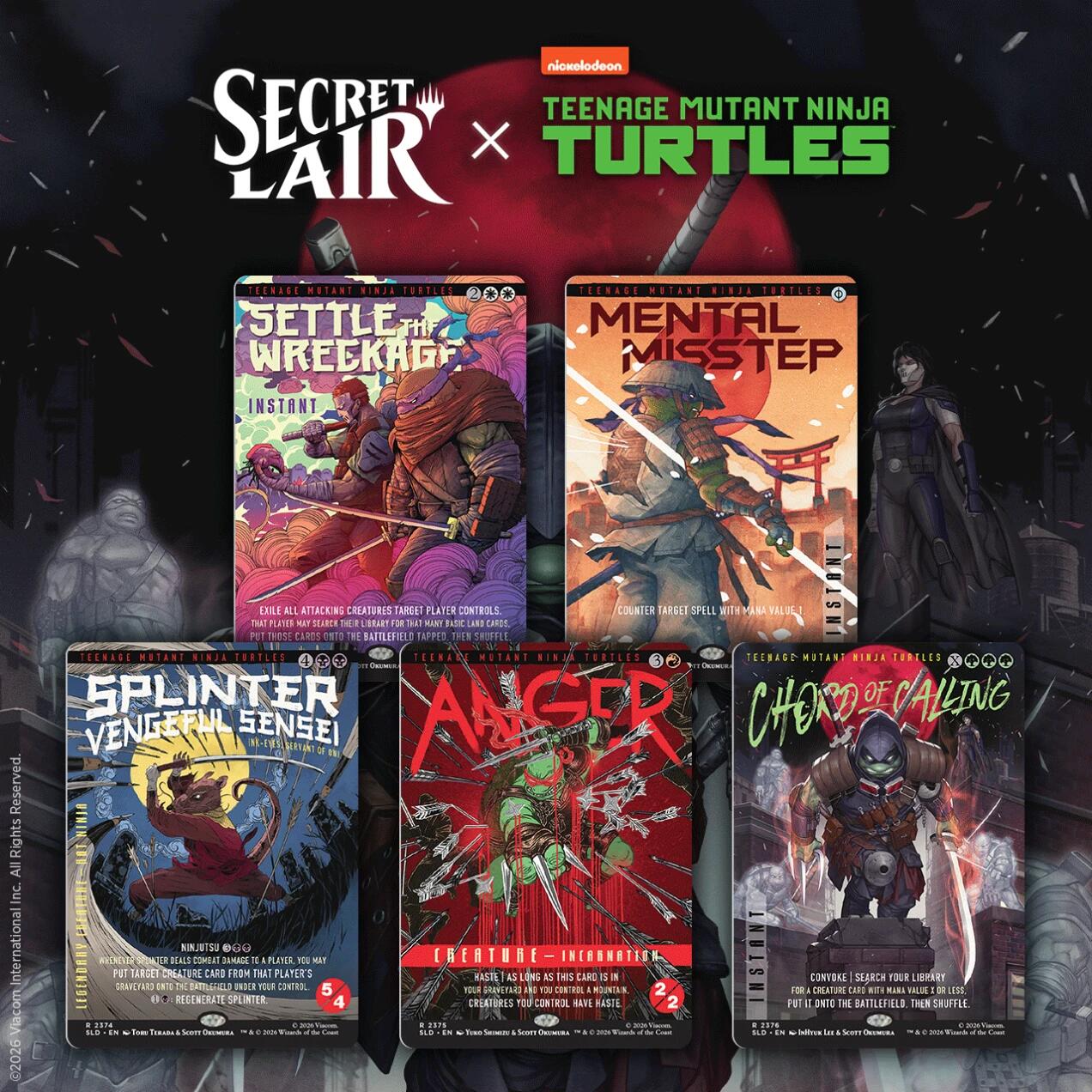 Secret Lair Drop: Secret Lair x Teenage Mutant Ninja Turtles: The Last Ronin - Non-Foil Edition