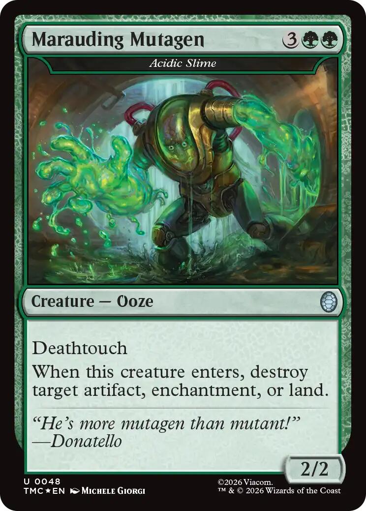 Marauding Mutagen - Acidic Slime (Surge Foil)