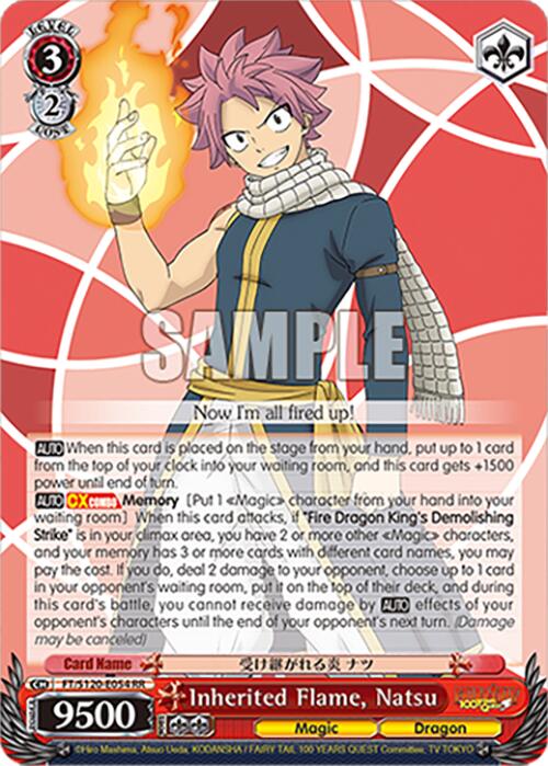 Inherited Flame, Natsu