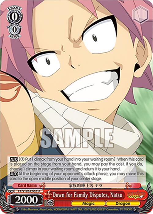 Down for Family Disputes, Natsu