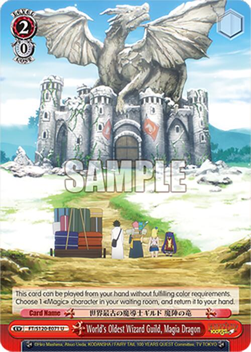 World's Oldest Wizard Guild, Magia Dragon