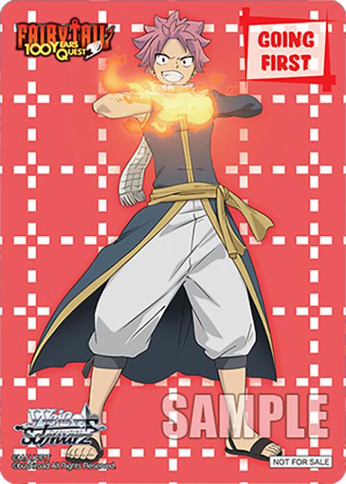 Going First (Dragon Slayer of Smoldering Fire, Natsu)