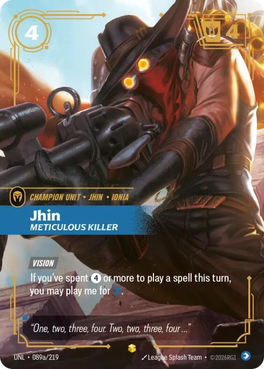 Jhin - Meticulous Killer (Alternate Art)