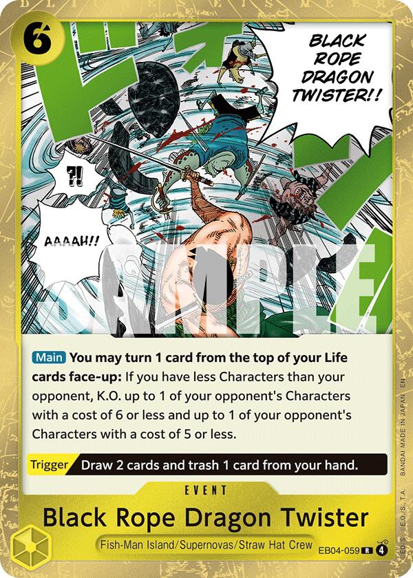 Black Rope Dragon Twister