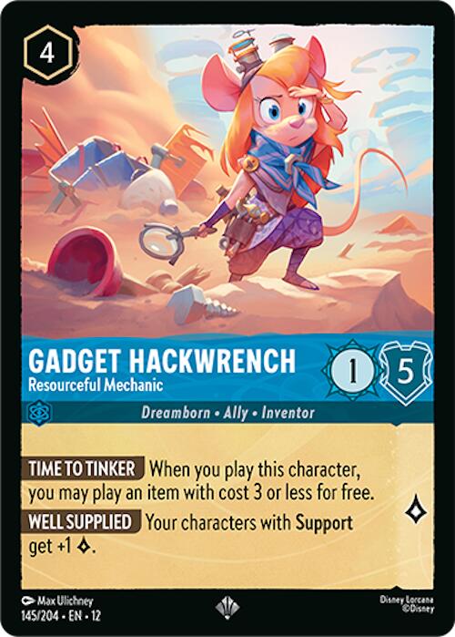 Gadget Hackwrench - Resourceful Mechanic