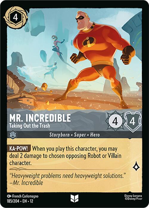 Mr. Incredible - Taking Out the Trash