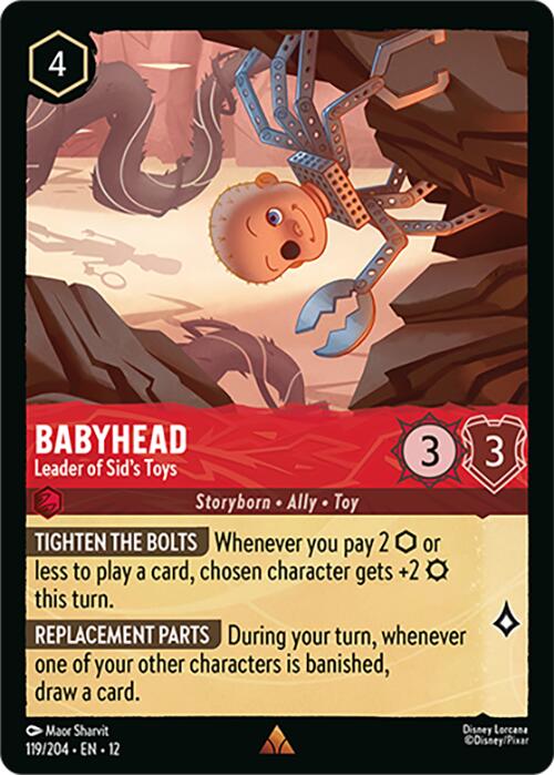 Babyhead - Leader of Sid's Toys